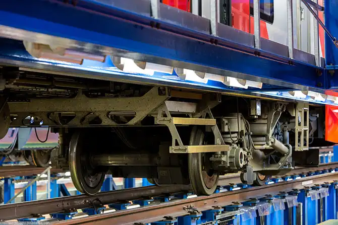 Новые поезда в моторвагонном депо Санкт-Петербурга