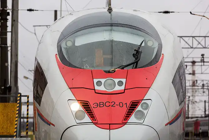 Новые поезда в моторвагонном депо Санкт-Петербурга