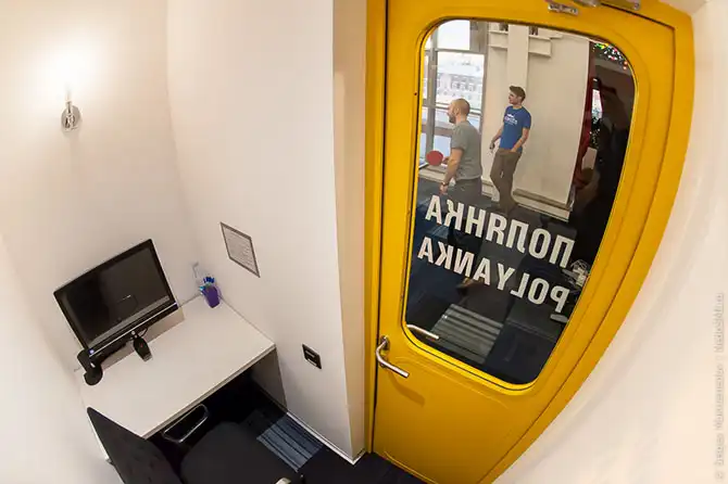 Необычный офис метро-стайл