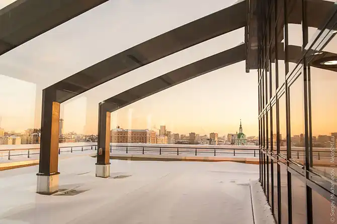 Необычный офис метро-стайл