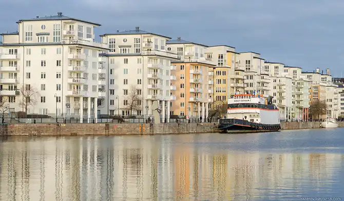 Прогулка по экокварталу, построенному на месте заброшенной промзоны