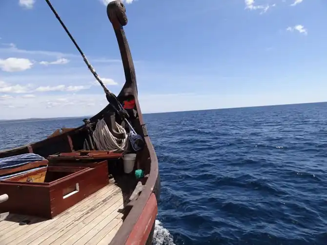 Несколько дней из жизни команды древнеславянская ладья