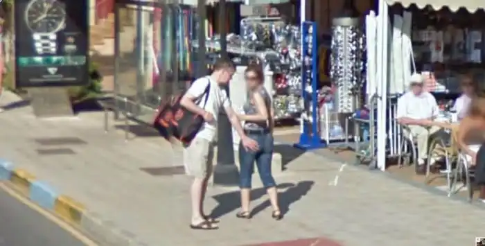 Необъяснимые снимки на Google Street View
