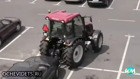 Трактор - страшная штука!
