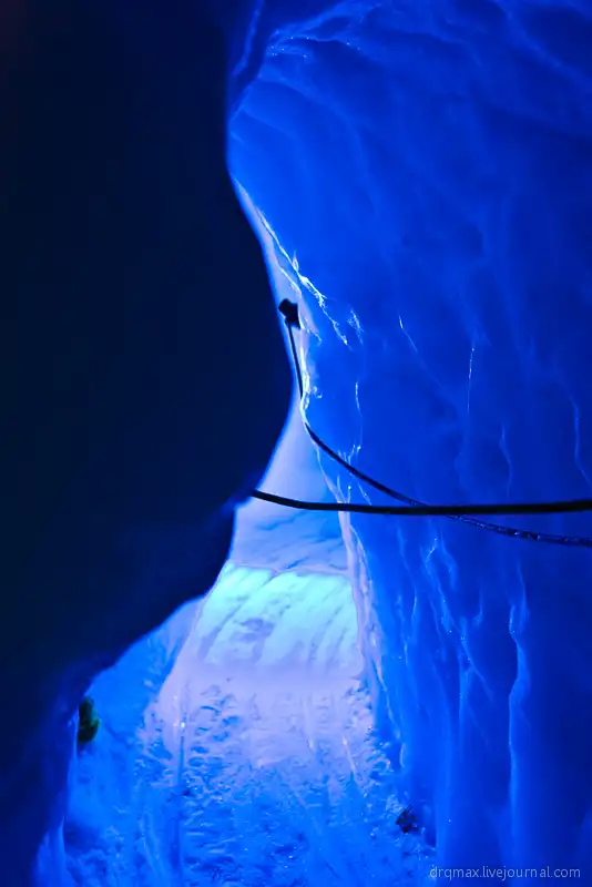 Прогулка вглубь ледника