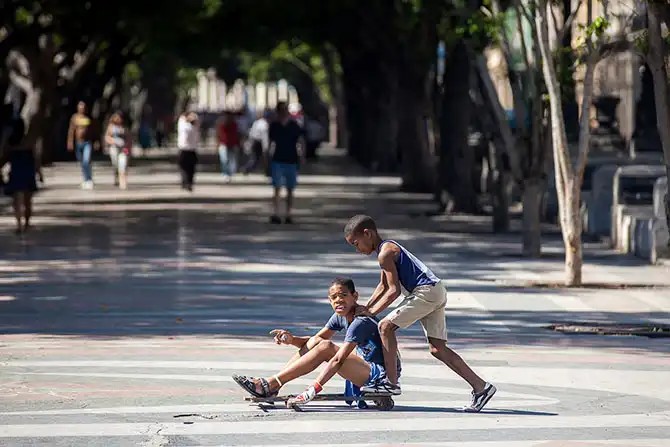 Детство на Кубе