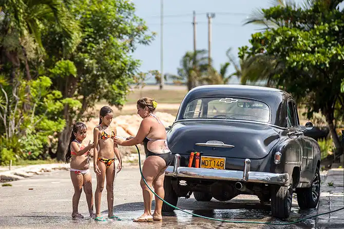 Детство на Кубе