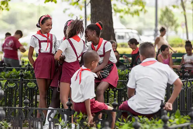 Детство на Кубе