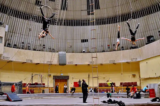 Как делают новогоднее шоу