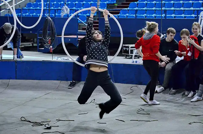 Как делают новогоднее шоу