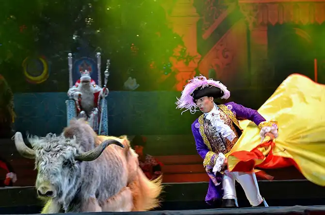 Как делают новогоднее шоу