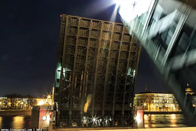 Как устроен Дворцовый мост в Санкт-Петербурге