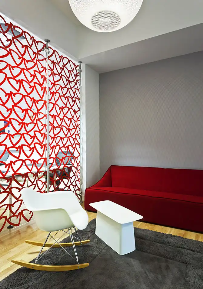 Красочный офис компании Forward в Лондоне