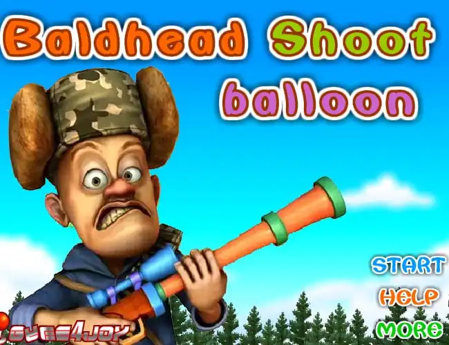 Baldhead Shoot Balloon