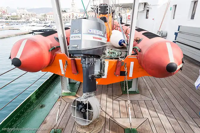 Парусник Крузенштерн в Сочи