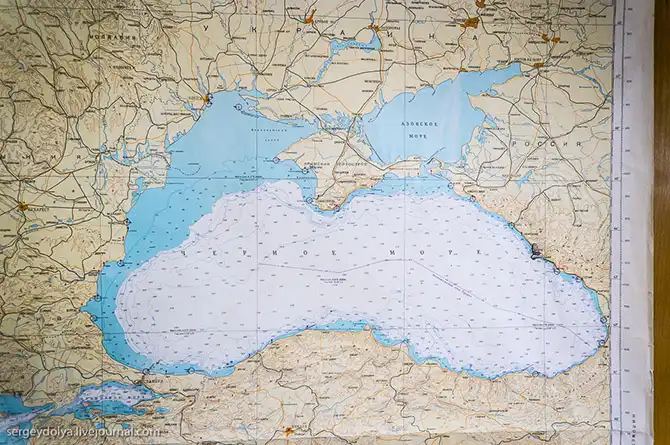 Парусник Крузенштерн в Сочи