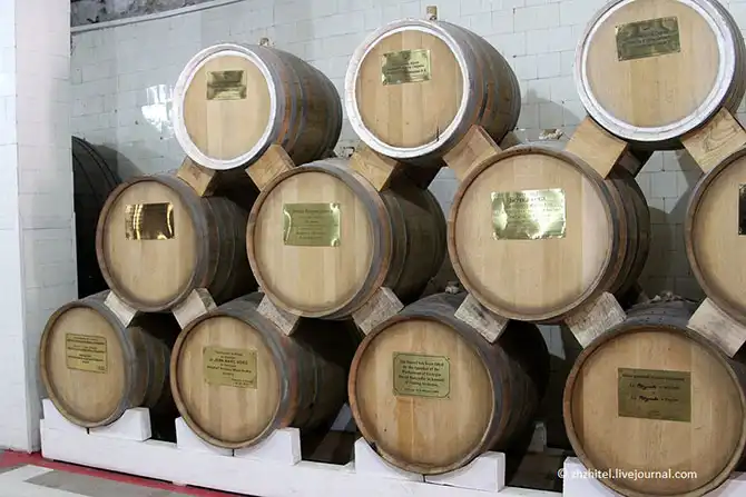 Экскурсия на коньячный завод в Ереване