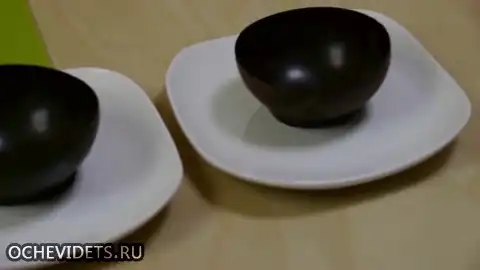 Прикольный десерт "Шоколад с шариками".