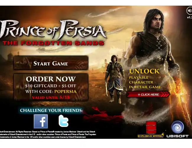 Prince of Persia Flah