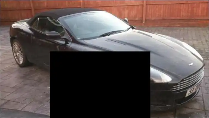 Собака погрызла дорогостоящий Aston Martin