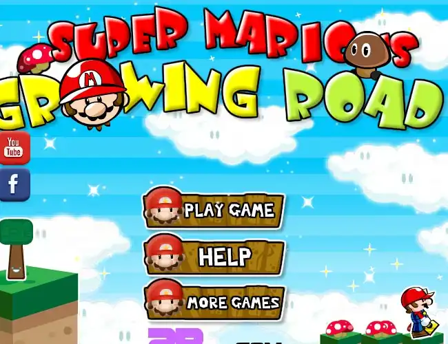 Super Mario Growing Road