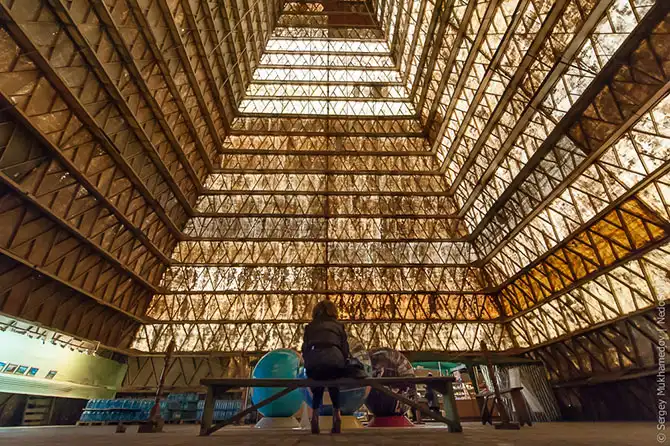 Как выглядит одно из самых странных подмосковных сооружений