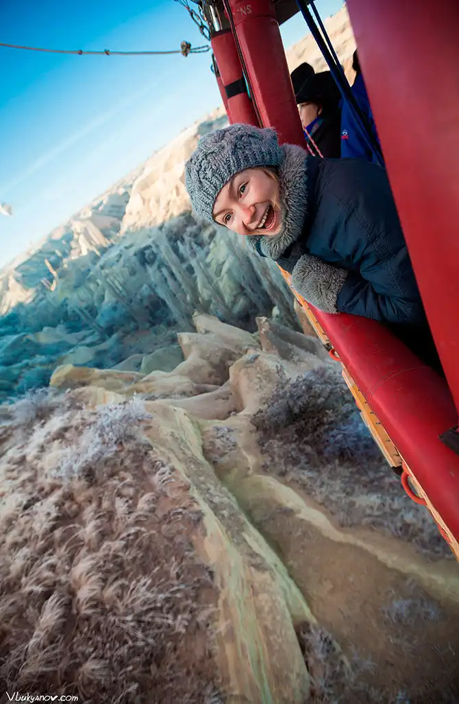 Путешествие по Каппадокии на воздушном шаре