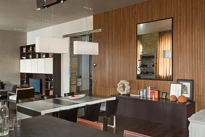 Интерьер лофта в Киеве