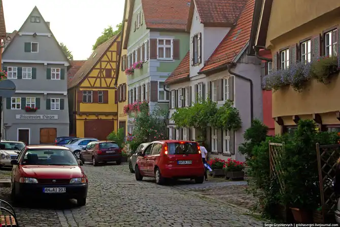 Романтическая дорога в Ротенбург