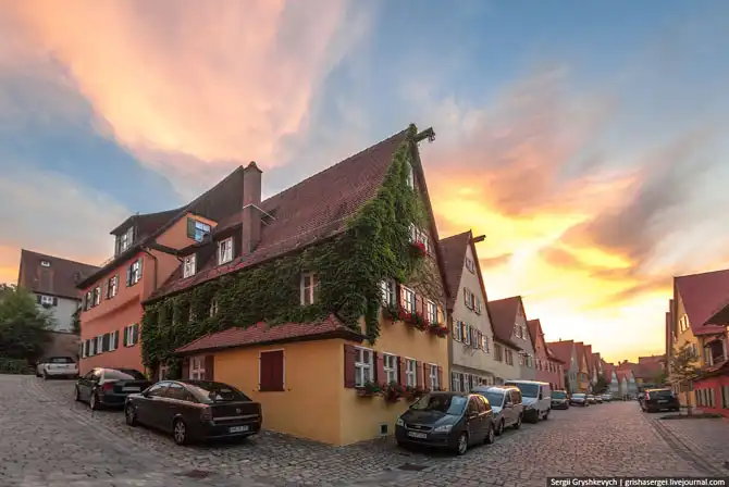 Романтическая дорога в Ротенбург