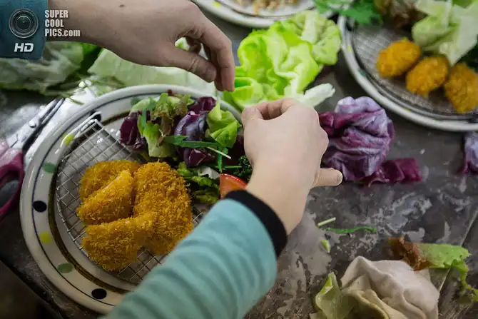 Как выглядят блюда с витрин