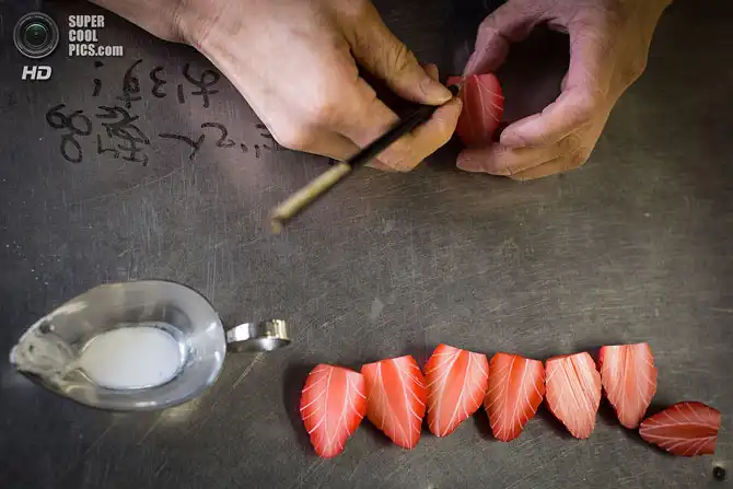 Как выглядят блюда с витрин