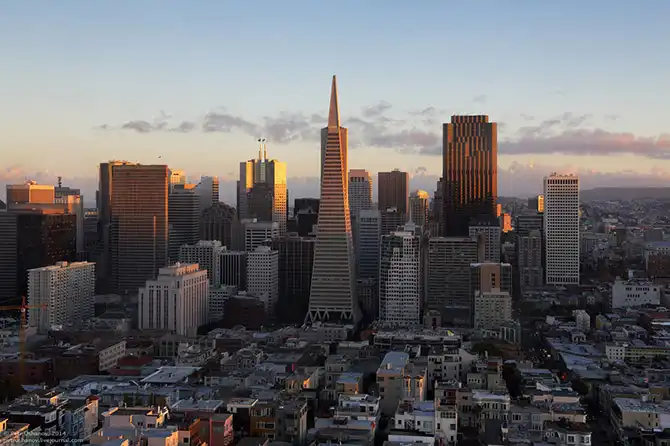 Сан-Франциско — город мостов и туманов