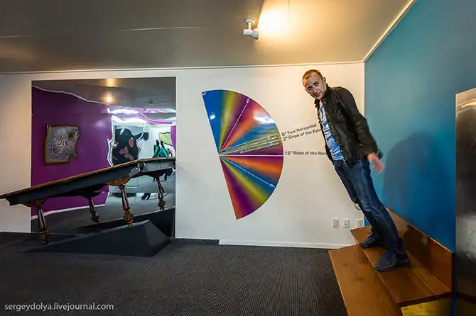 Экскурсия в новозеландский город иллюзий Puzzling World