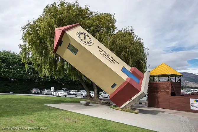 Экскурсия в новозеландский город иллюзий Puzzling World