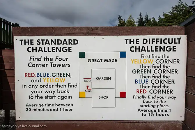 Экскурсия в новозеландский город иллюзий Puzzling World