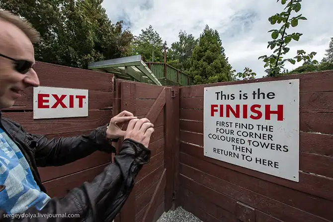 Экскурсия в новозеландский город иллюзий Puzzling World