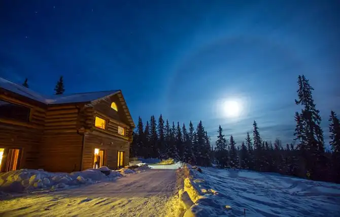 Охота за Северным сиянием в Фэрбенкс на Аляске