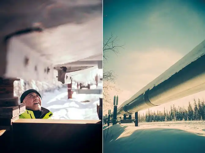 Охота за Северным сиянием в Фэрбенкс на Аляске