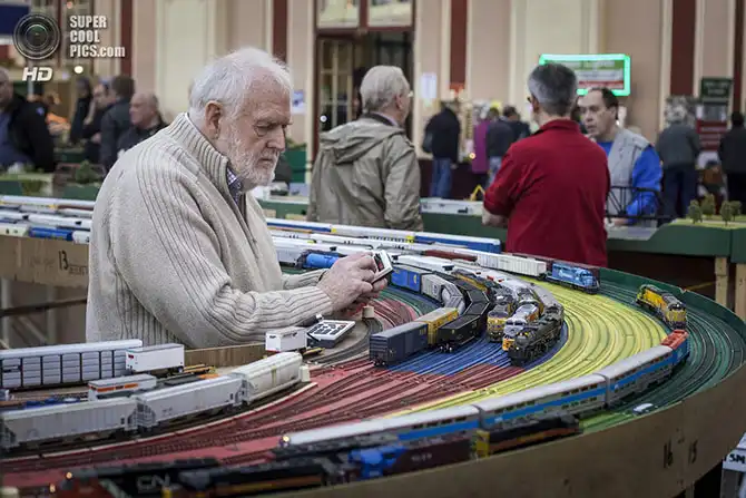 Как в Лондоне прошел фестиваль железнодорожного моделизма