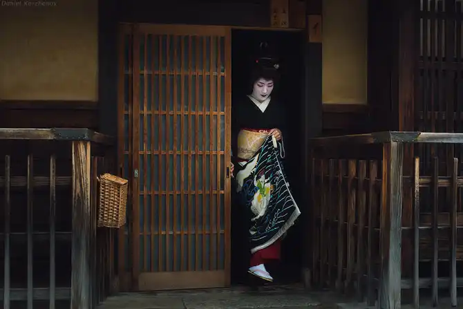 Прогулка с гейшей