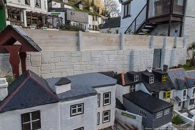 Прогулка по рыбацкой деревне Polperro на юге Великобритании