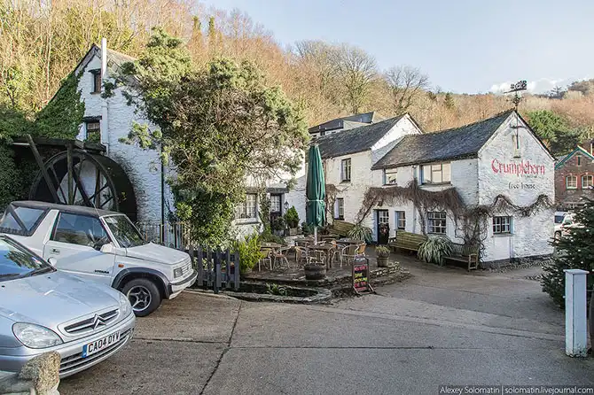 Прогулка по рыбацкой деревне Polperro на юге Великобритании