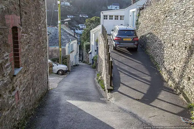 Прогулка по рыбацкой деревне Polperro на юге Великобритании