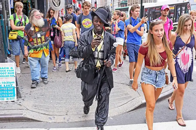 Как проходит повседневная жизнь Нью-Йорка