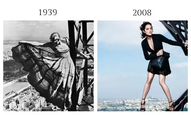 Старая и новая мода встретились вместе