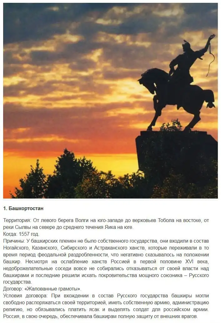 Иностранные территории, которые добровольно присоединились к России