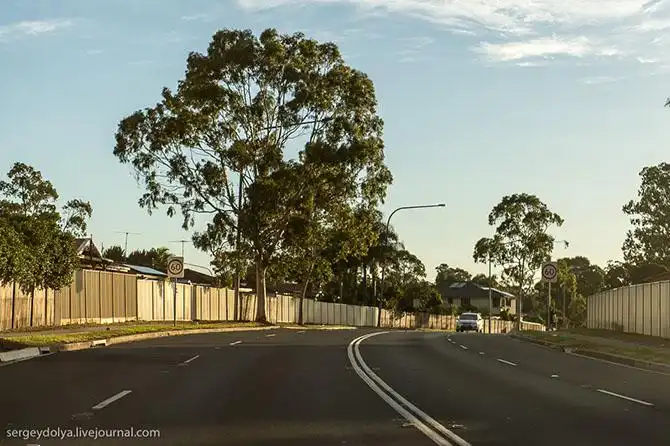 Прогулка по спальным районам Австралии