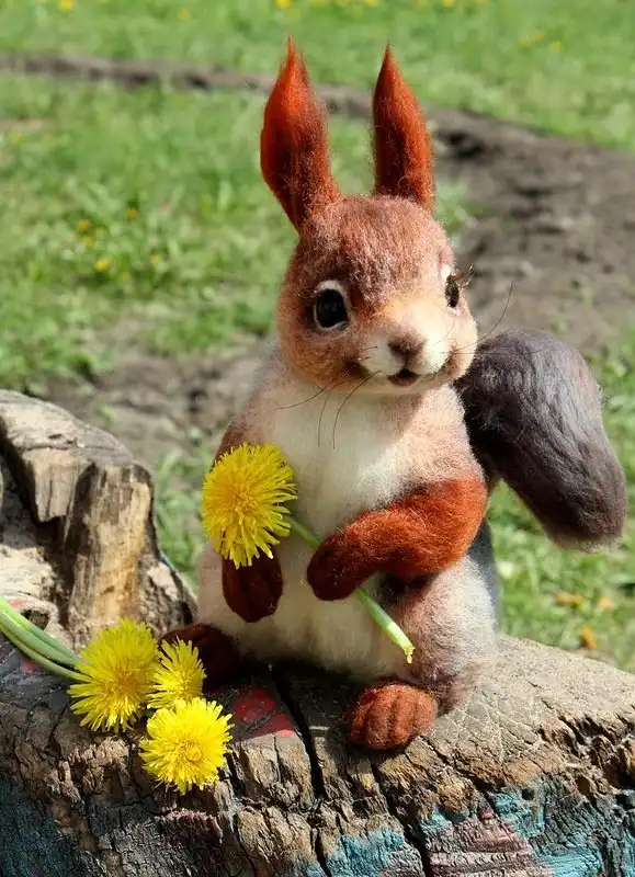 АВТОРСКИЕ ИГРУШКИ ИЗ ВОЙЛОКА ТАТЬЯНЫ БАРАКОВОЙ.