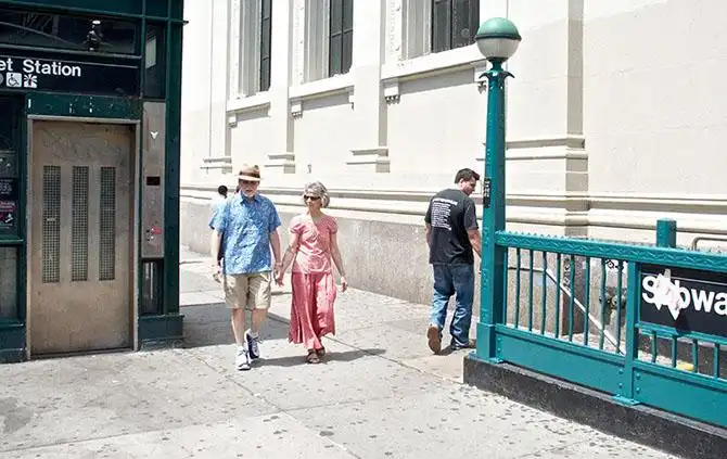 Удивительные фотографии Нью-Йорка вчера и сегодня